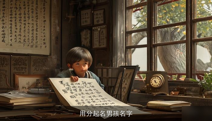 用分起名男孩名字
