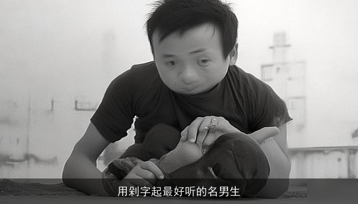 用剁字起最好听的名男生