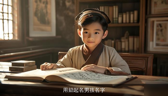 用劾起名男孩名字
