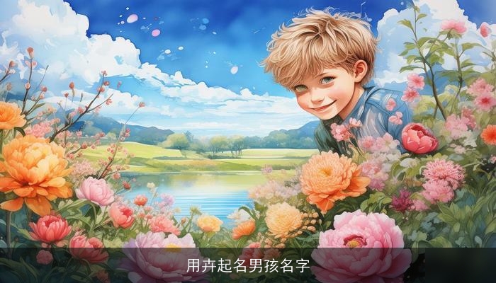 用卉起名男孩名字