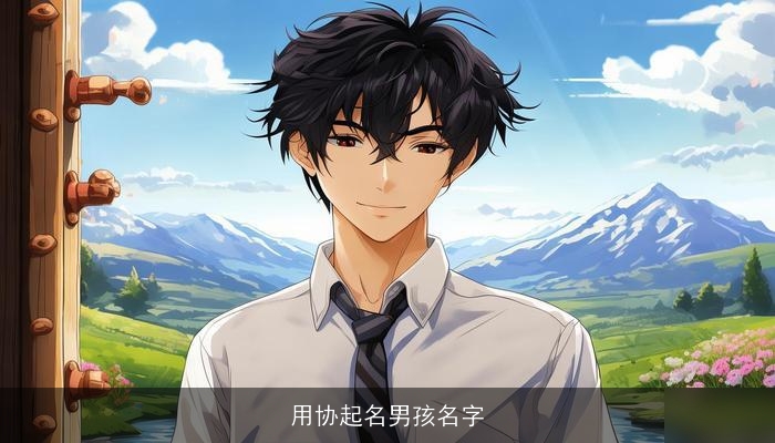 用协起名男孩名字