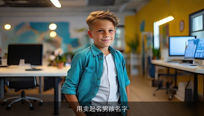 用卖起名男孩名字