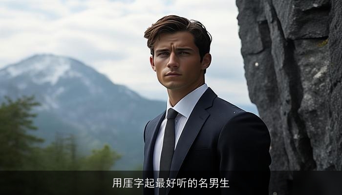 用厓字起最好听的名男生