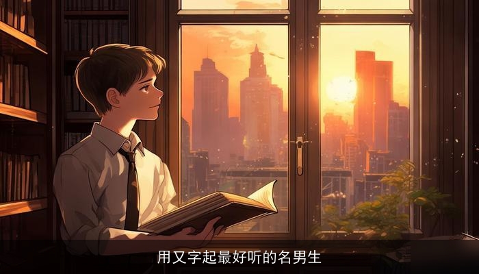 用又字起最好听的名男生