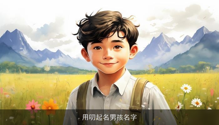 用叨起名男孩名字