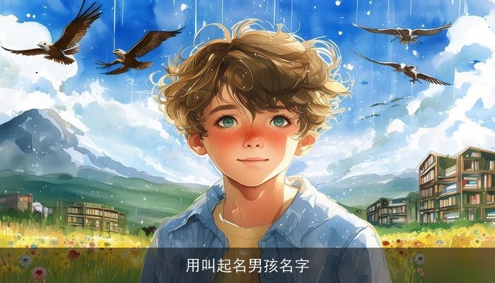 用叫起名男孩名字
