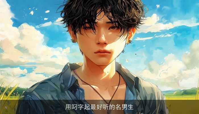 用叼字起最好听的名男生