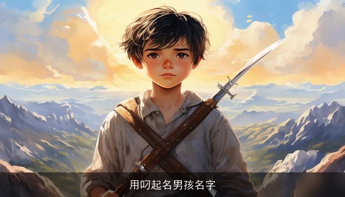 用叼起名男孩名字