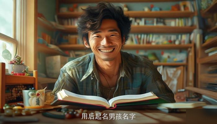 用后起名男孩名字