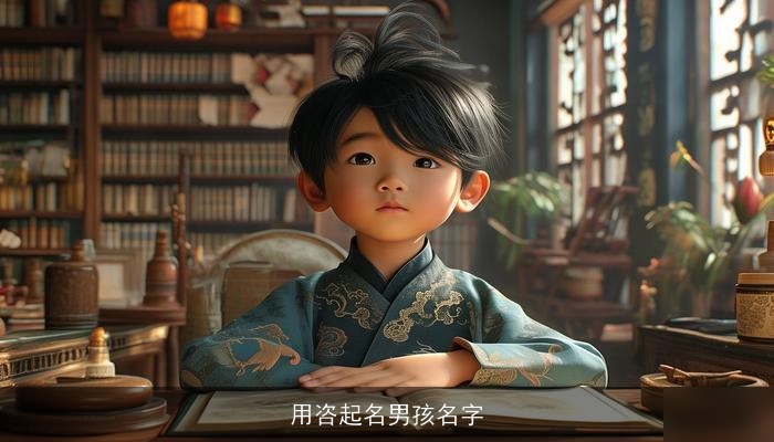 用咨起名男孩名字