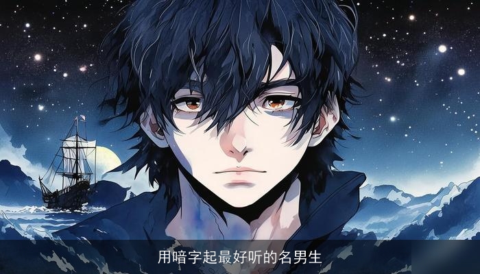 用喑字起最好听的名男生
