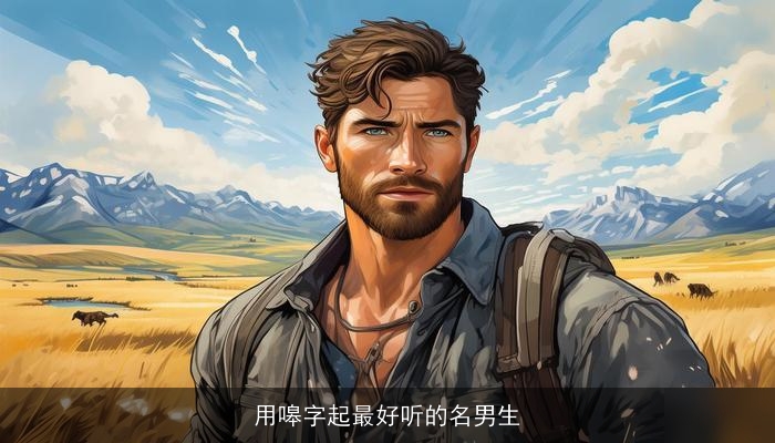 用嗥字起最好听的名男生