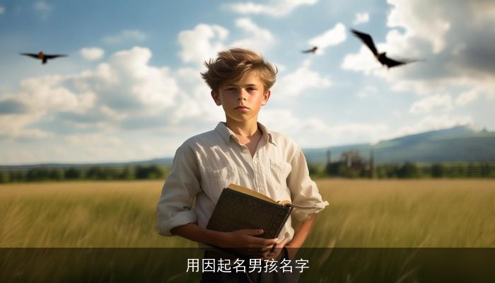 用因起名男孩名字