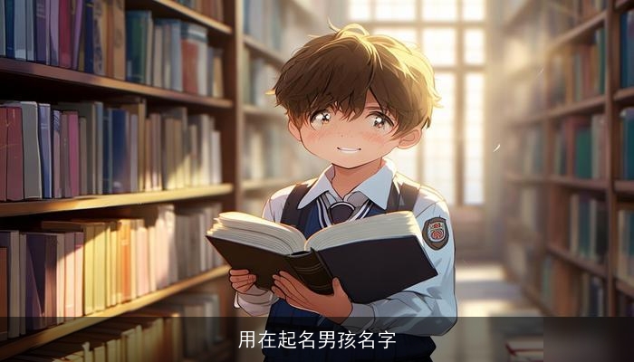 用在起名男孩名字