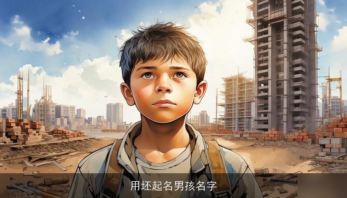 用坯起名男孩名字