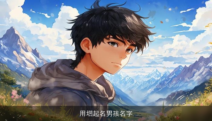 用垇起名男孩名字