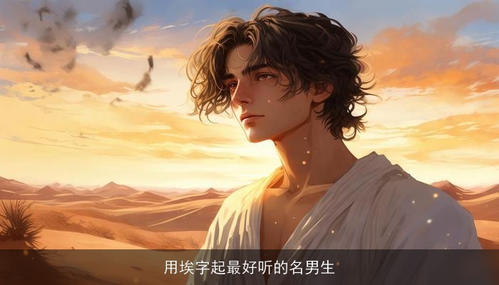 用埃字起最好听的名男生