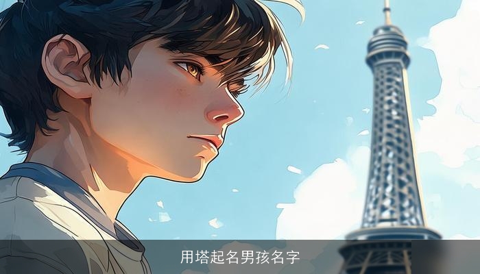 用塔起名男孩名字