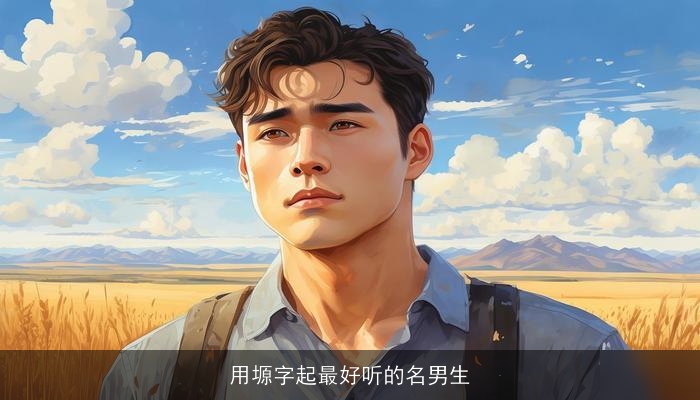 用塬字起最好听的名男生