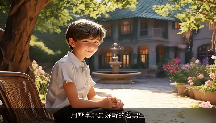 用墅字起最好听的名男生