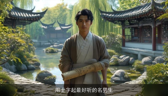 用士字起最好听的名男生