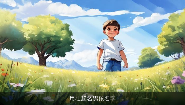 用壮起名男孩名字