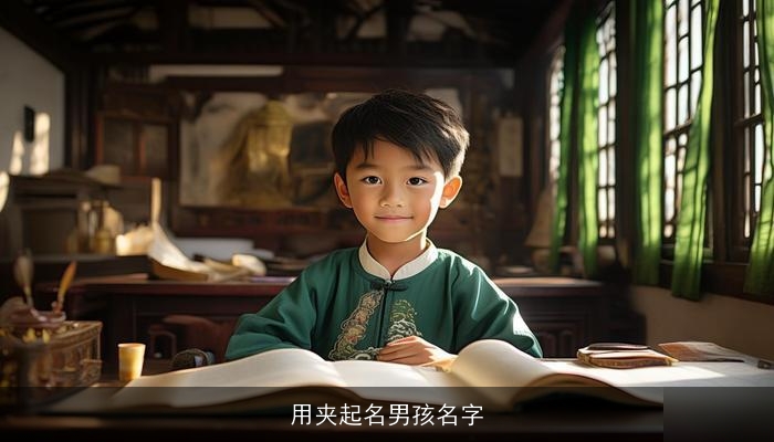 用夹起名男孩名字
