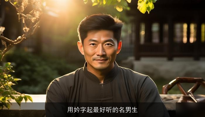 用妗字起最好听的名男生