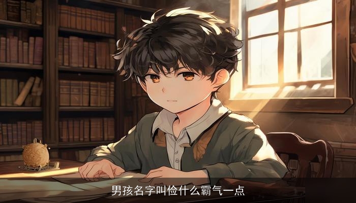 男孩名字叫俭什么霸气一点