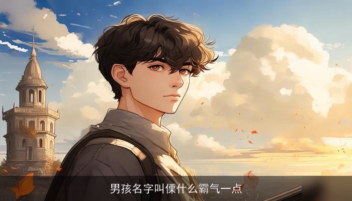 男孩名字叫傈什么霸气一点