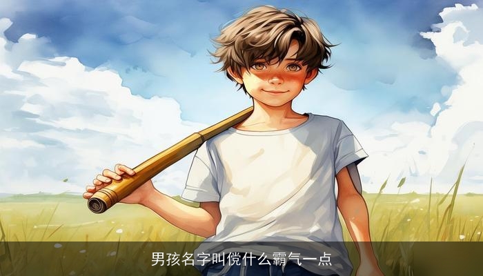 男孩名字叫傥什么霸气一点