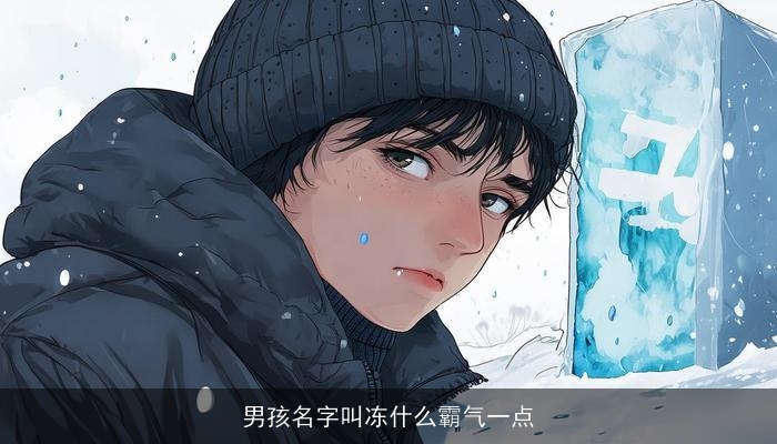 男孩名字叫冻什么霸气一点