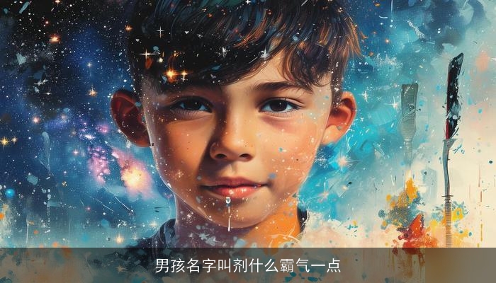 男孩名字叫剂什么霸气一点
