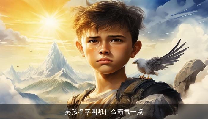 男孩名字叫吼什么霸气一点