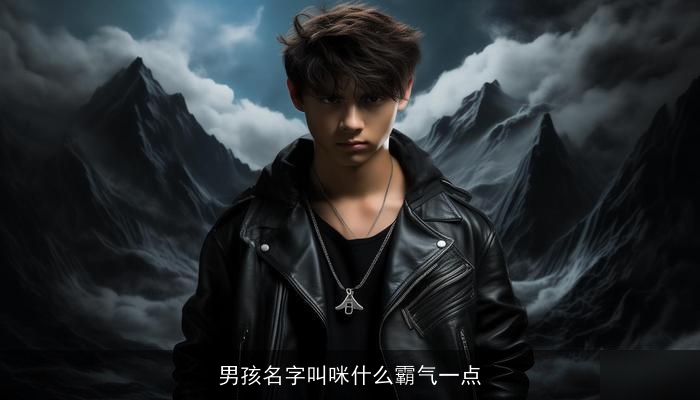 男孩名字叫咪什么霸气一点