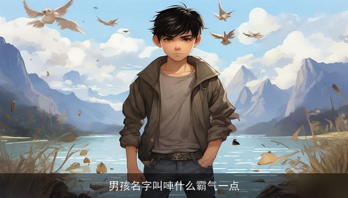男孩名字叫唓什么霸气一点