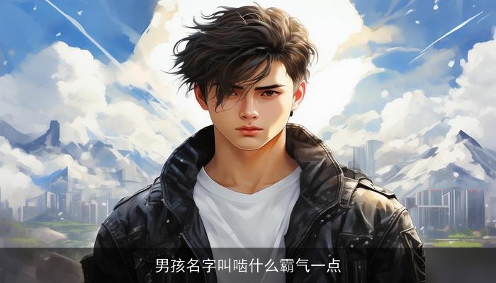 男孩名字叫啮什么霸气一点