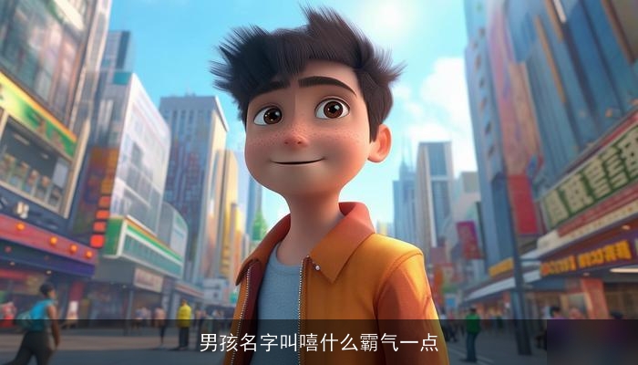 男孩名字叫嘻什么霸气一点