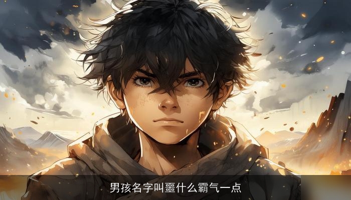 男孩名字叫噩什么霸气一点