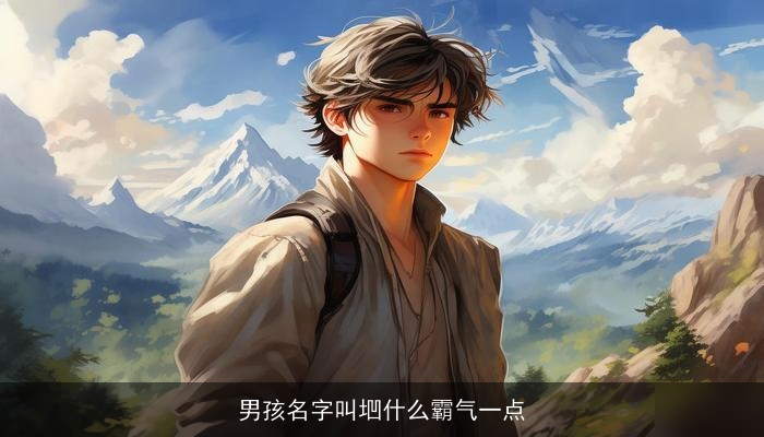 男孩名字叫垇什么霸气一点