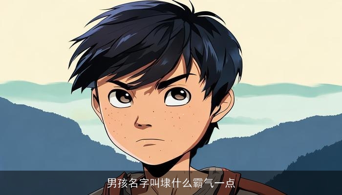 男孩名字叫埭什么霸气一点