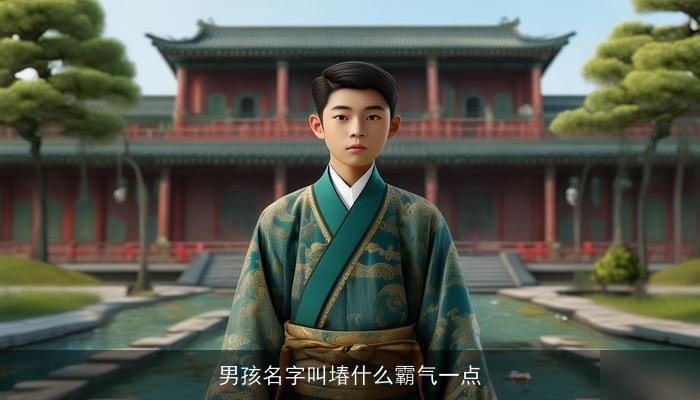 男孩名字叫堾什么霸气一点