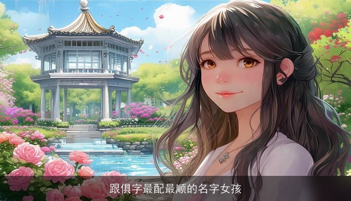 跟俱字最配最顺的名字女孩