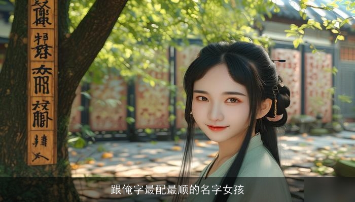跟俺字最配最顺的名字女孩
