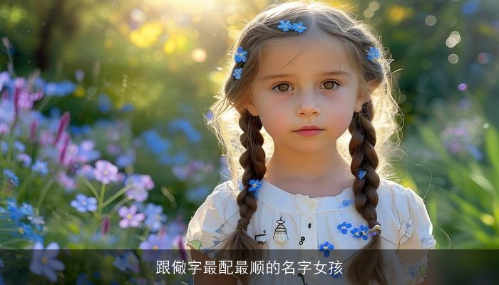 跟儆字最配最顺的名字女孩