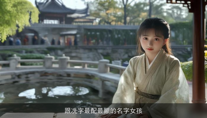 跟冼字最配最顺的名字女孩