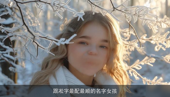 跟凇字最配最顺的名字女孩