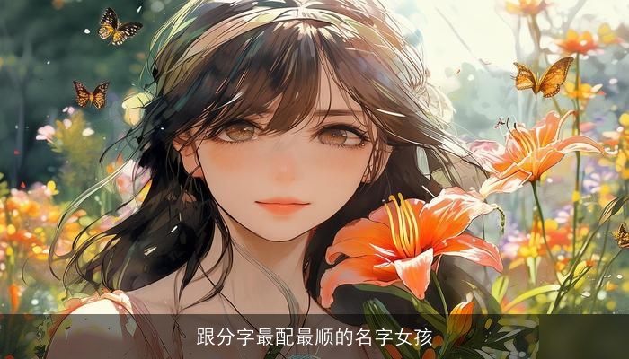 跟分字最配最顺的名字女孩