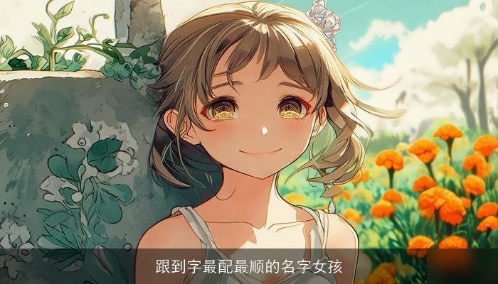 跟到字最配最顺的名字女孩