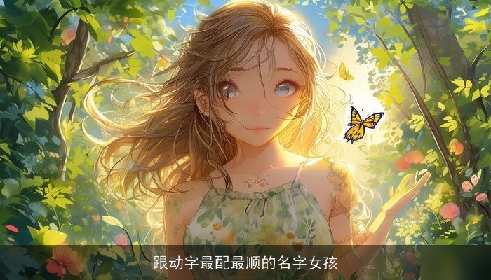 跟动字最配最顺的名字女孩